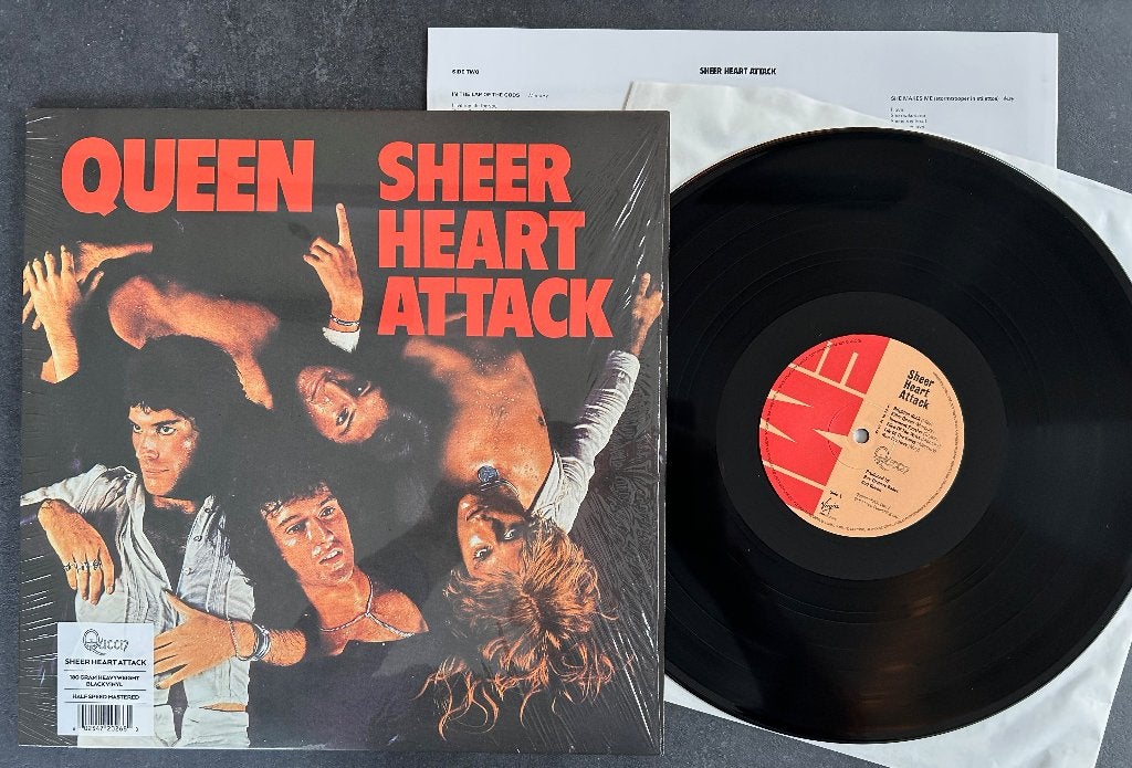 QUEEN - Sheer heart attack ( LP; half-speed; 180 gr; MINT ), LP, Ophalen of Verzenden, Zo goed als nieuw, Classic Rock