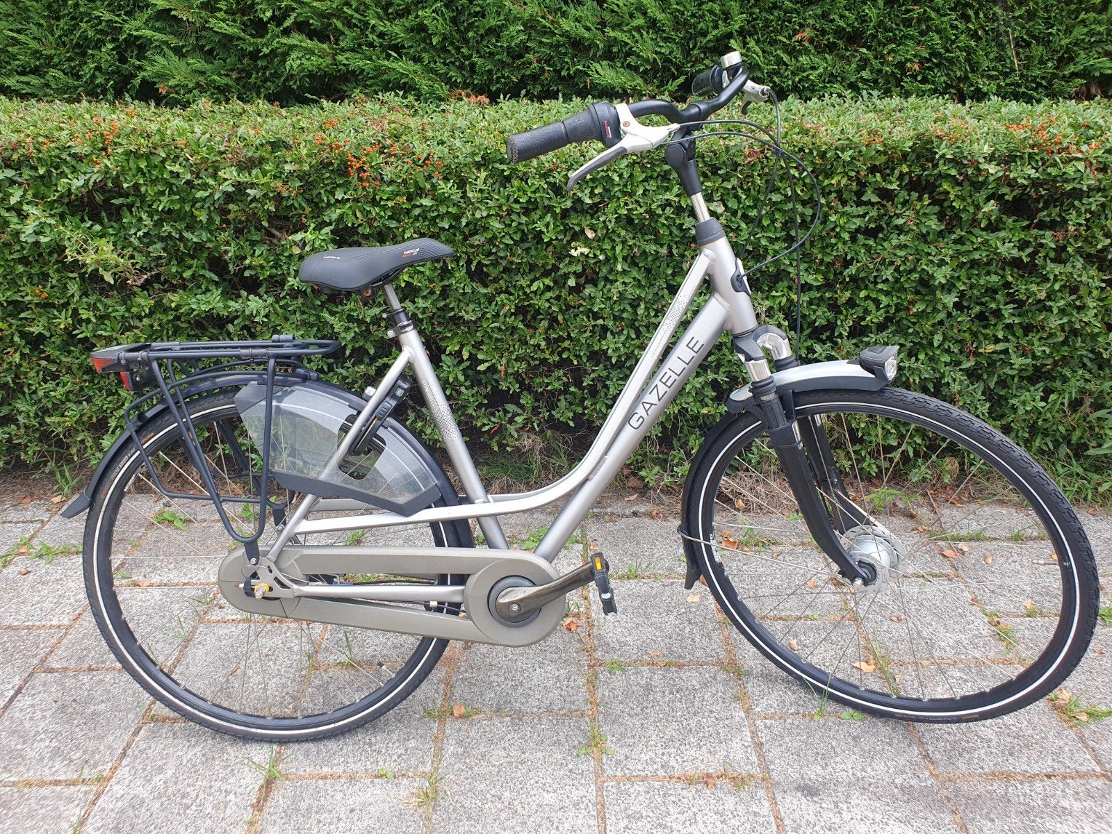 Prachtige & Zeer Nette Gazelle Paris C7 plus, Fietsen en Brommers, Fietsen | Dames | Damesfietsen, Ophalen, Gebruikt, Versnellingen