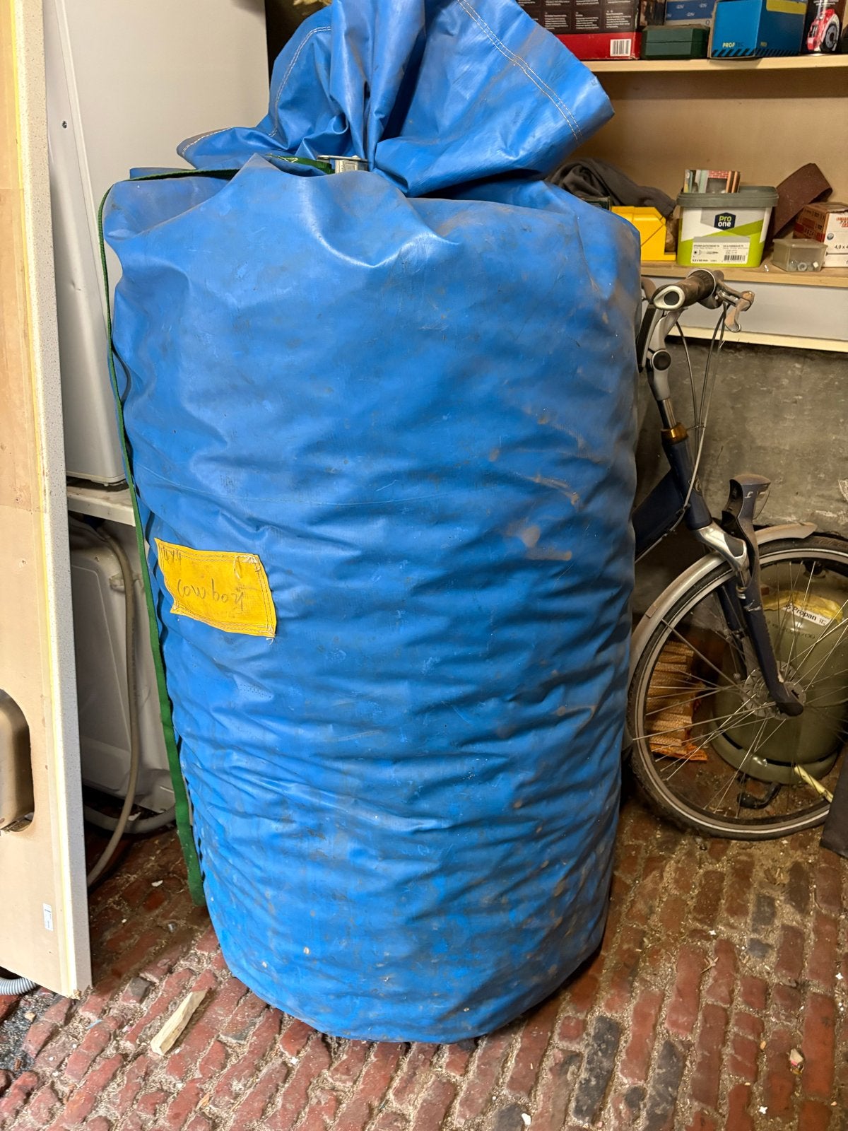 Grote zak met gekleurde ballen voor ballenbak, Ophalen, Gebruikt