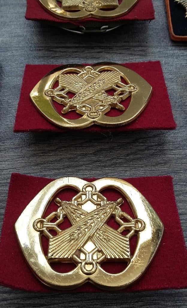 Partij Oude Emblemen Soldaat Militair Luchtmacht Landmacht, Nvt., Ophalen of Verzenden, Nederland, Embleem of Badge