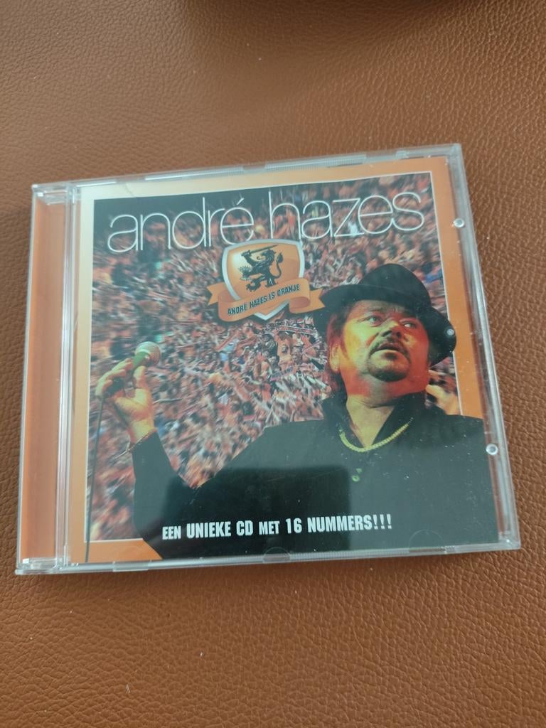 André Hazes - André Hazes is Oranje CD, Ophalen of Verzenden, Gebruikt, Levenslied of Smartlap