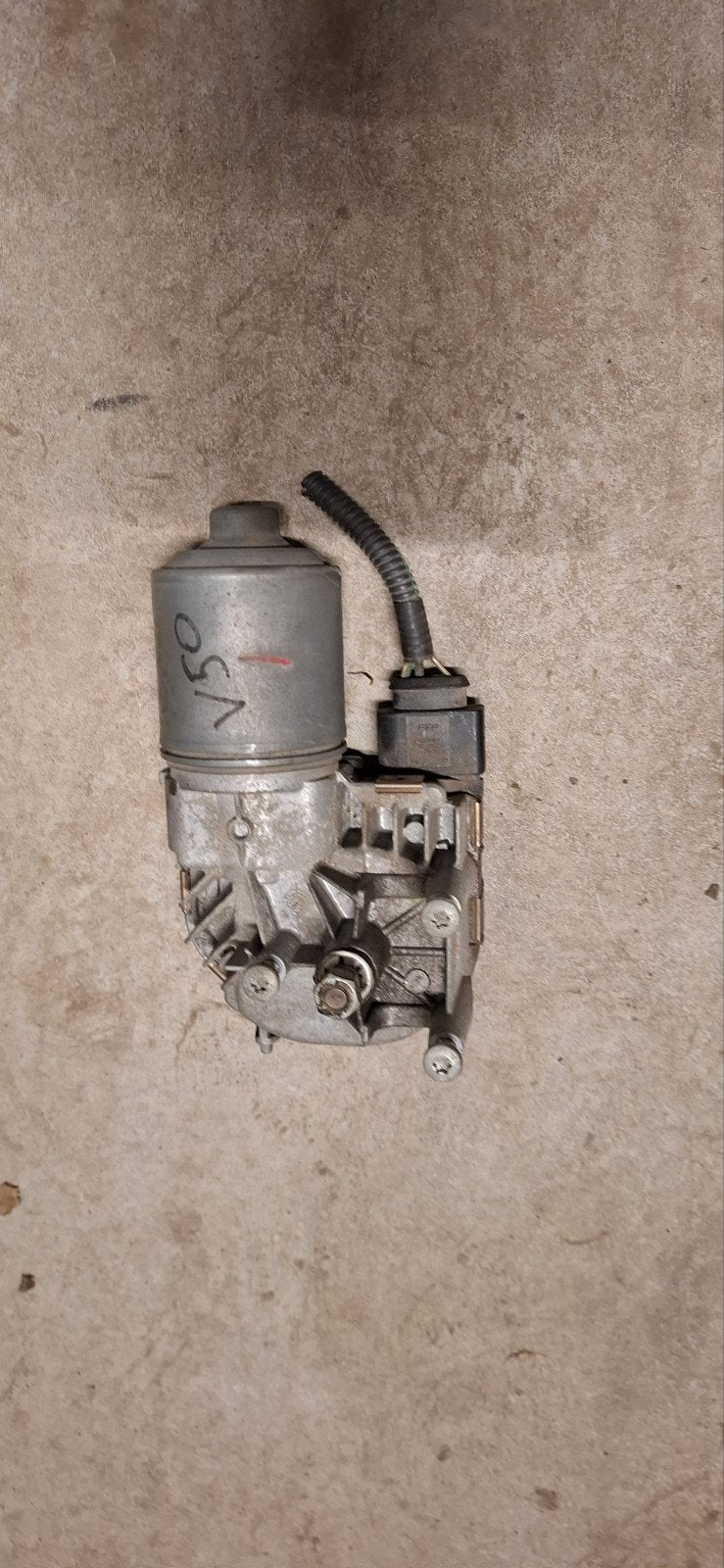 Ruitenwissermotor voorkant incl. stekker Volvo V50/S40/C30, Ophalen of Verzenden, Volvo