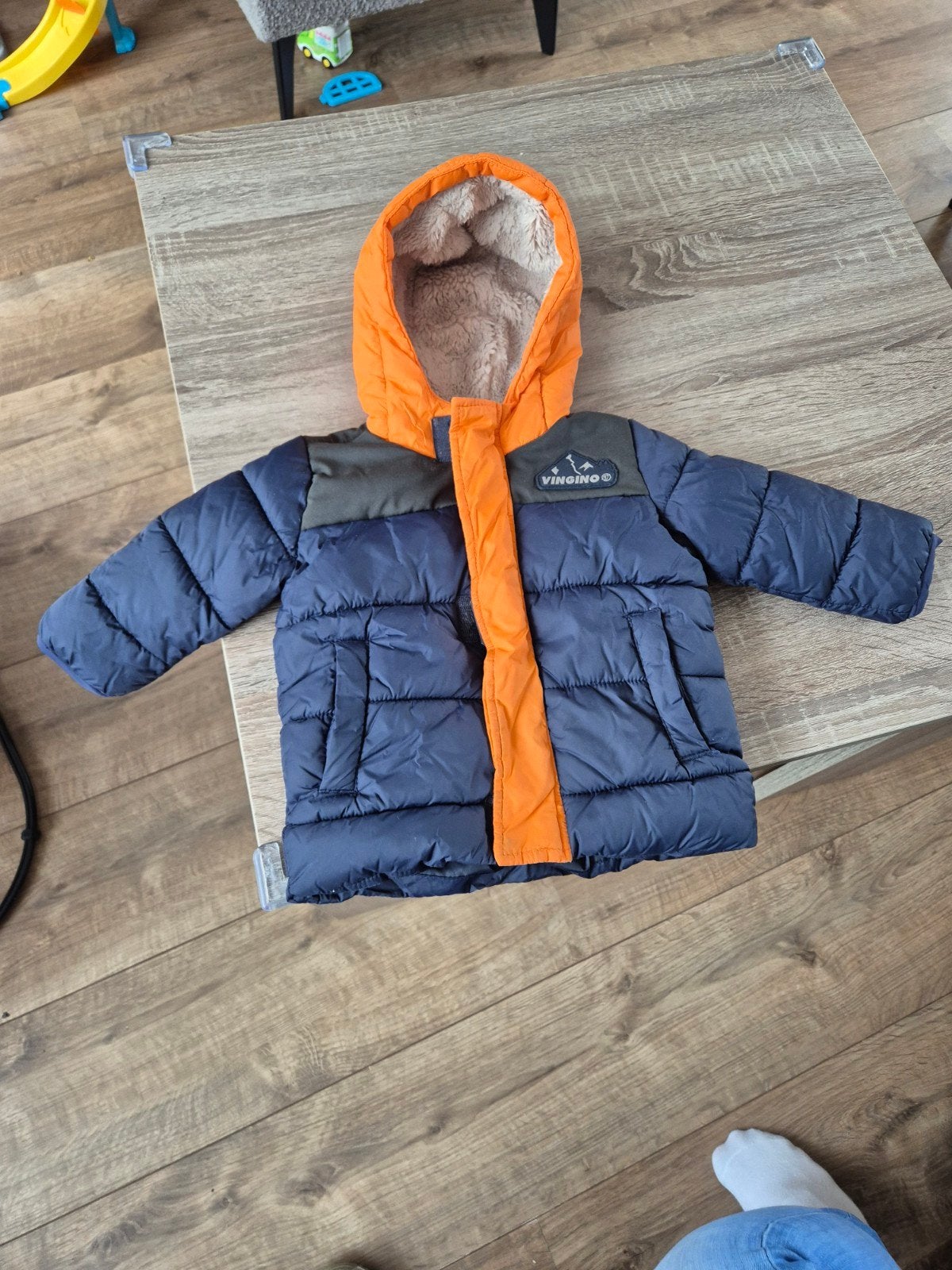 Vingino winterjas voor jongens - Maat 74, Ophalen, Zo goed als nieuw, Vingino, Jongen