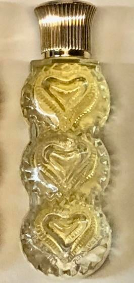 Lalique Parfum Flesje Hearts Hartjes Fles Vintage, Antiek en Kunst, Ophalen of Verzenden