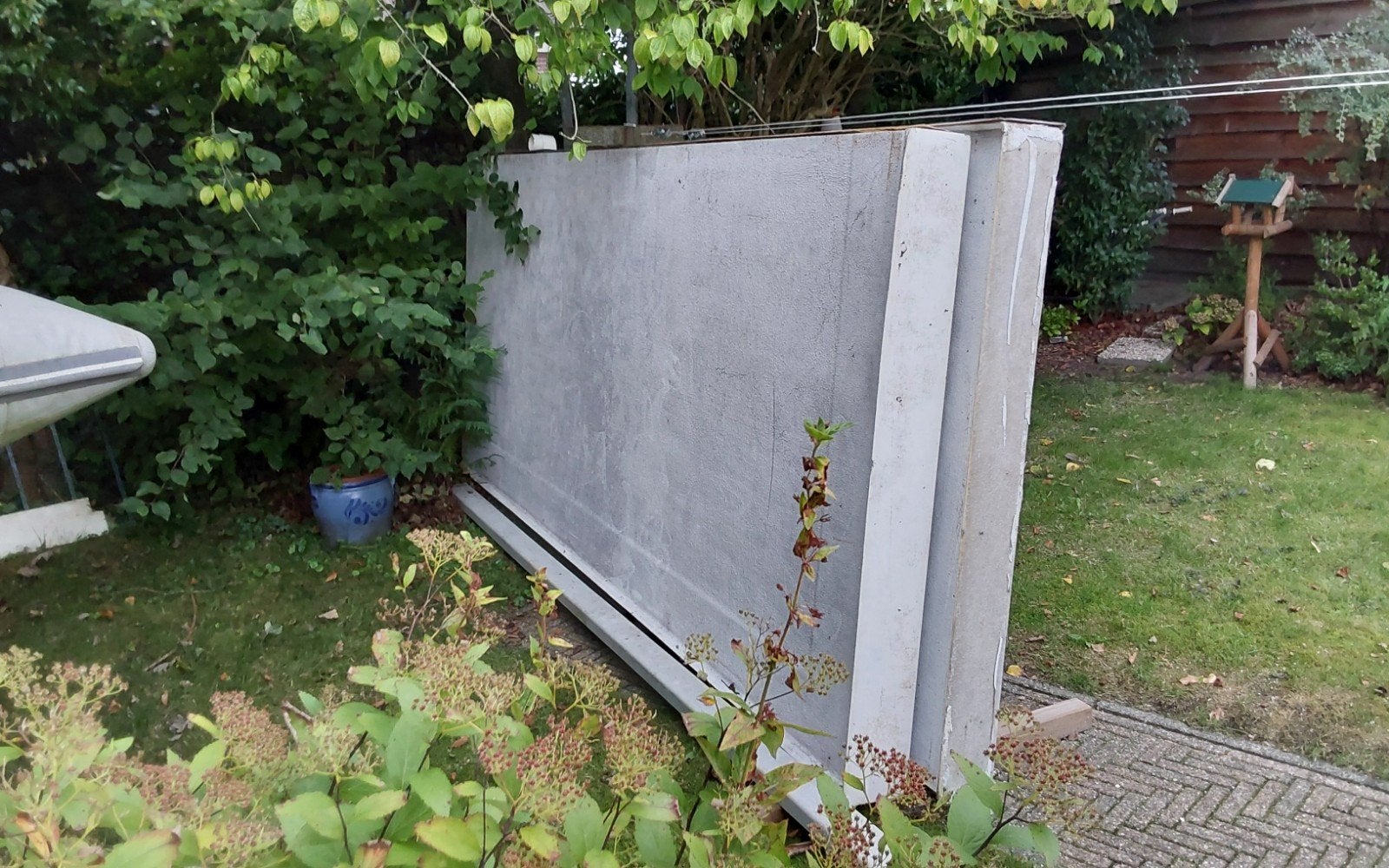 Carport dakpanelen voor camper of auto, Ophalen, Gebruikt