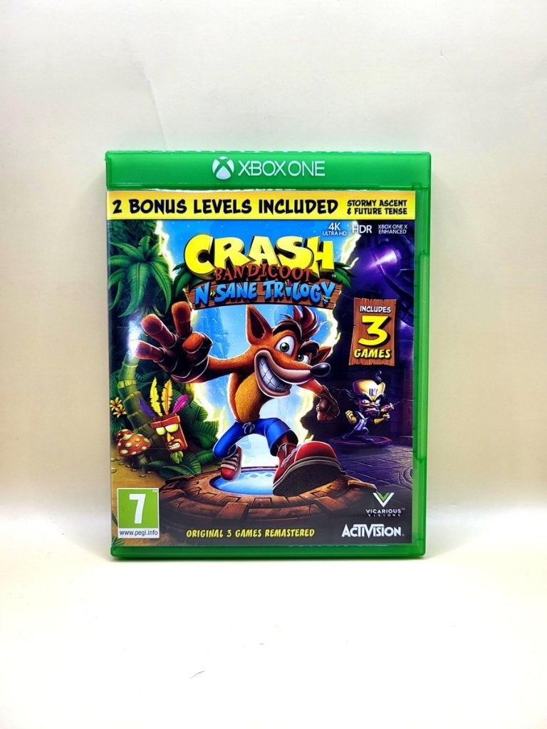 Crash Bandicoot N Sane Trilogy - Xbox One, Spelcomputers en Games, Avontuur en Actie, Microsoft, Eén computer, Ophalen of Verzenden