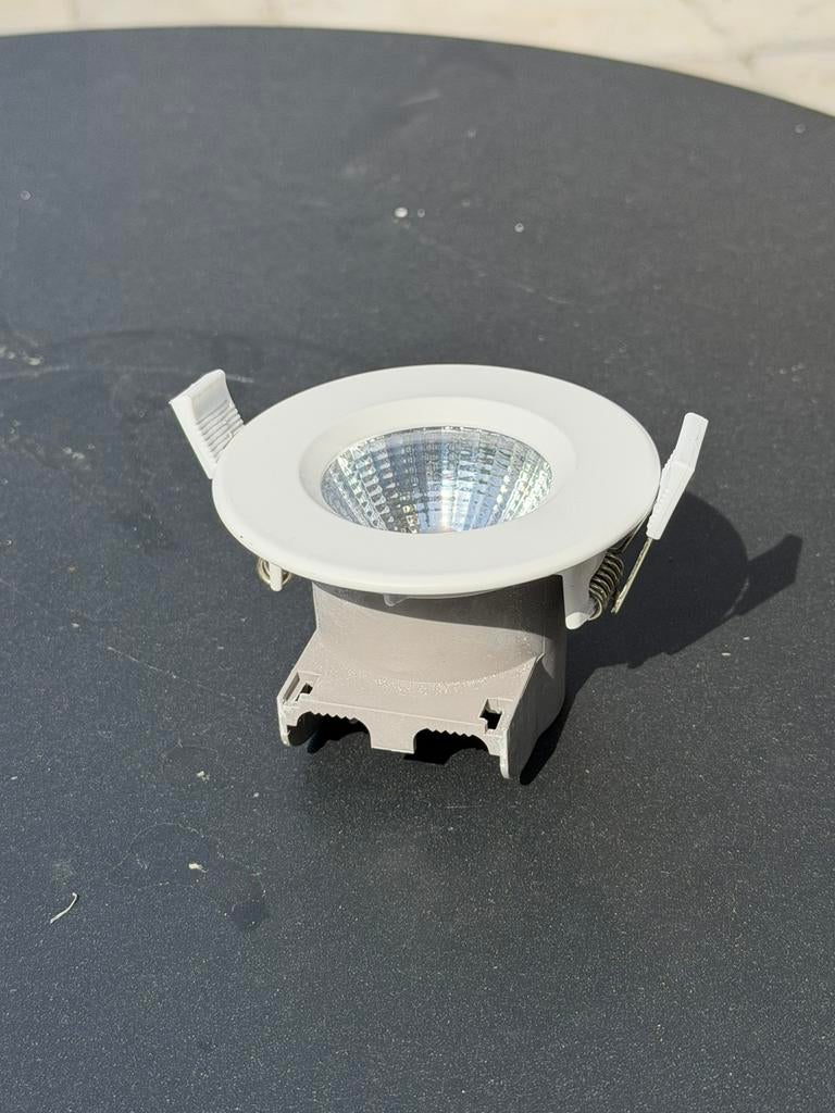 Inbouwspots 4 stuks, Huis en Inrichting, Lampen | Spots, Ophalen of Verzenden, Zo goed als nieuw, Metaal of Aluminium