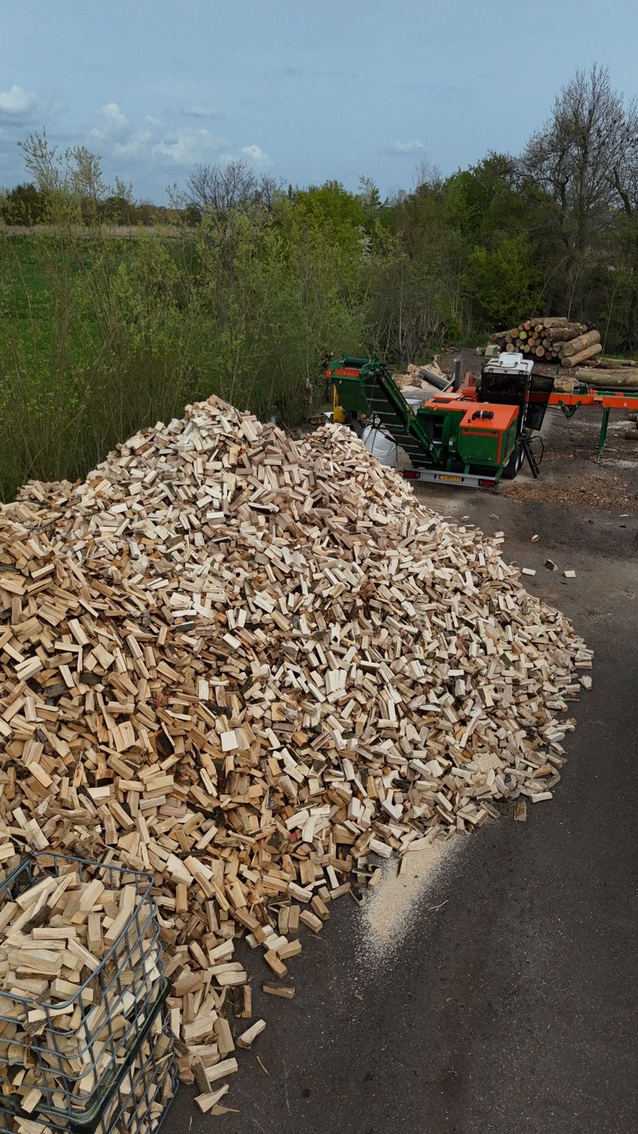 Droog haardhout uit het Amsterdamse Bos GRATIS BEZORGD *, Ophalen of Verzenden, Blokken