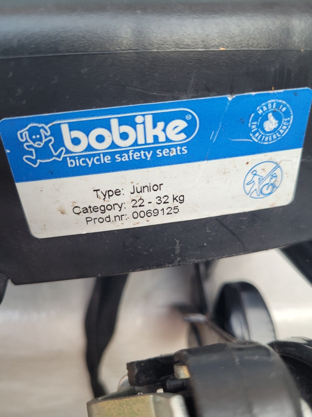 bobike zitje, Fietsen en Brommers, Fietsaccessoires | Fietsstoeltjes, Ophalen, Gebruikt