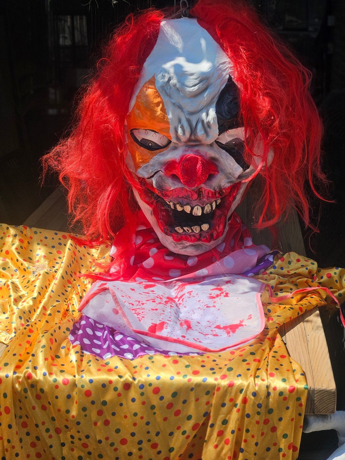 Griezelige Halloween Clown Decoratie, Ophalen, Versiering, Halloween of Griezel