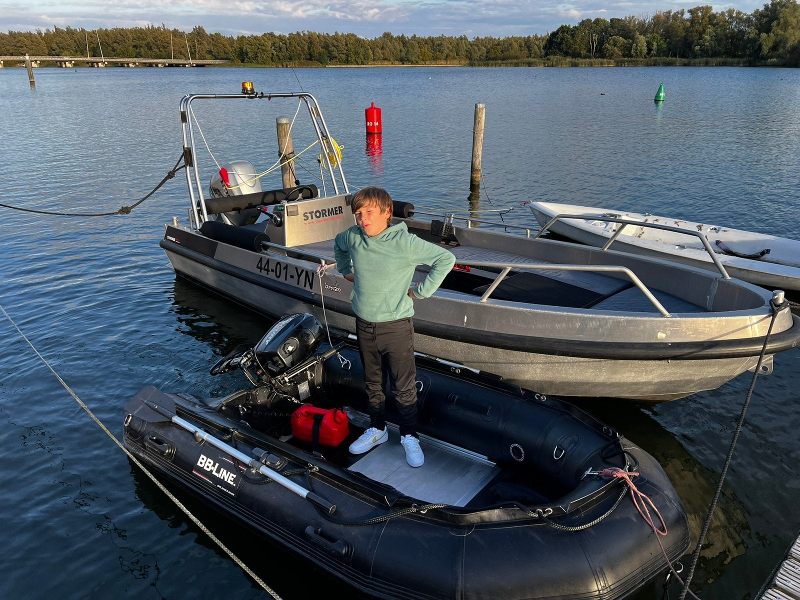 BBline bootje opknapper, Ophalen, Gebruikt