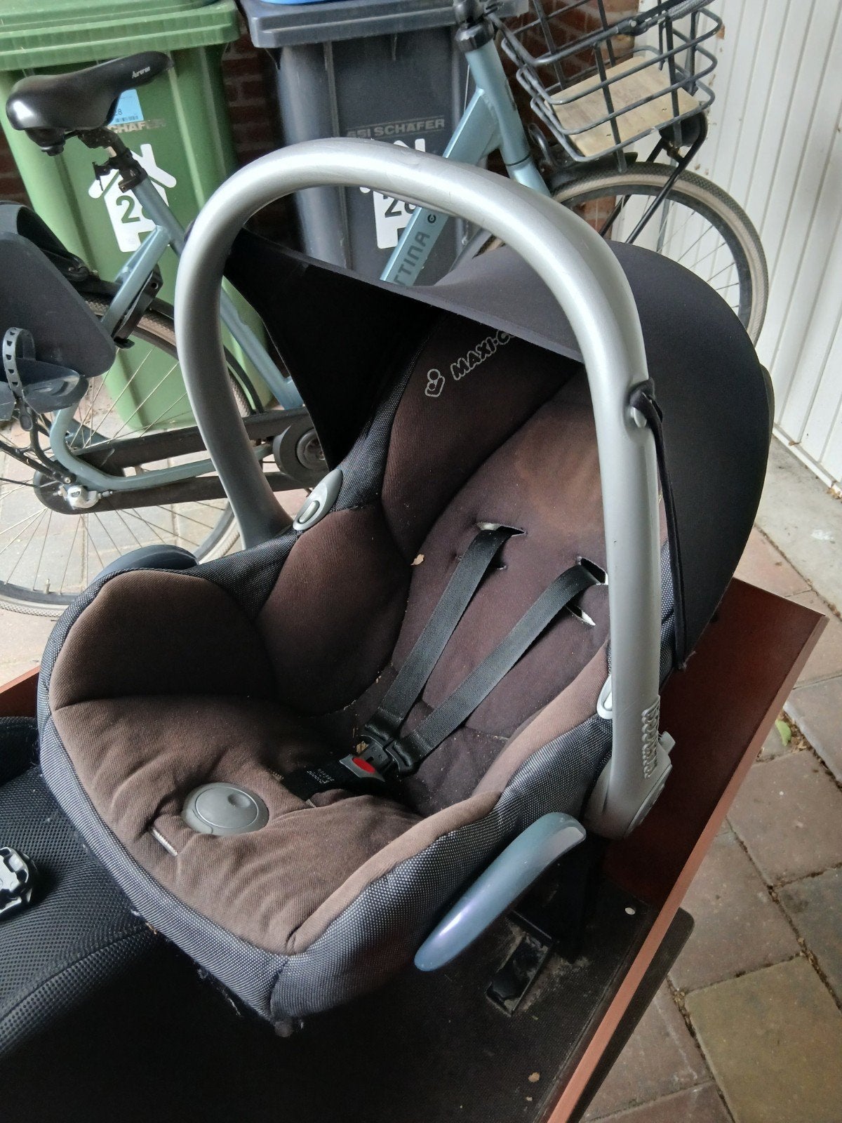 Oude maxi cosi, Ophalen, 9 t/m 18 kg, Maxi-Cosi, Gebruikt