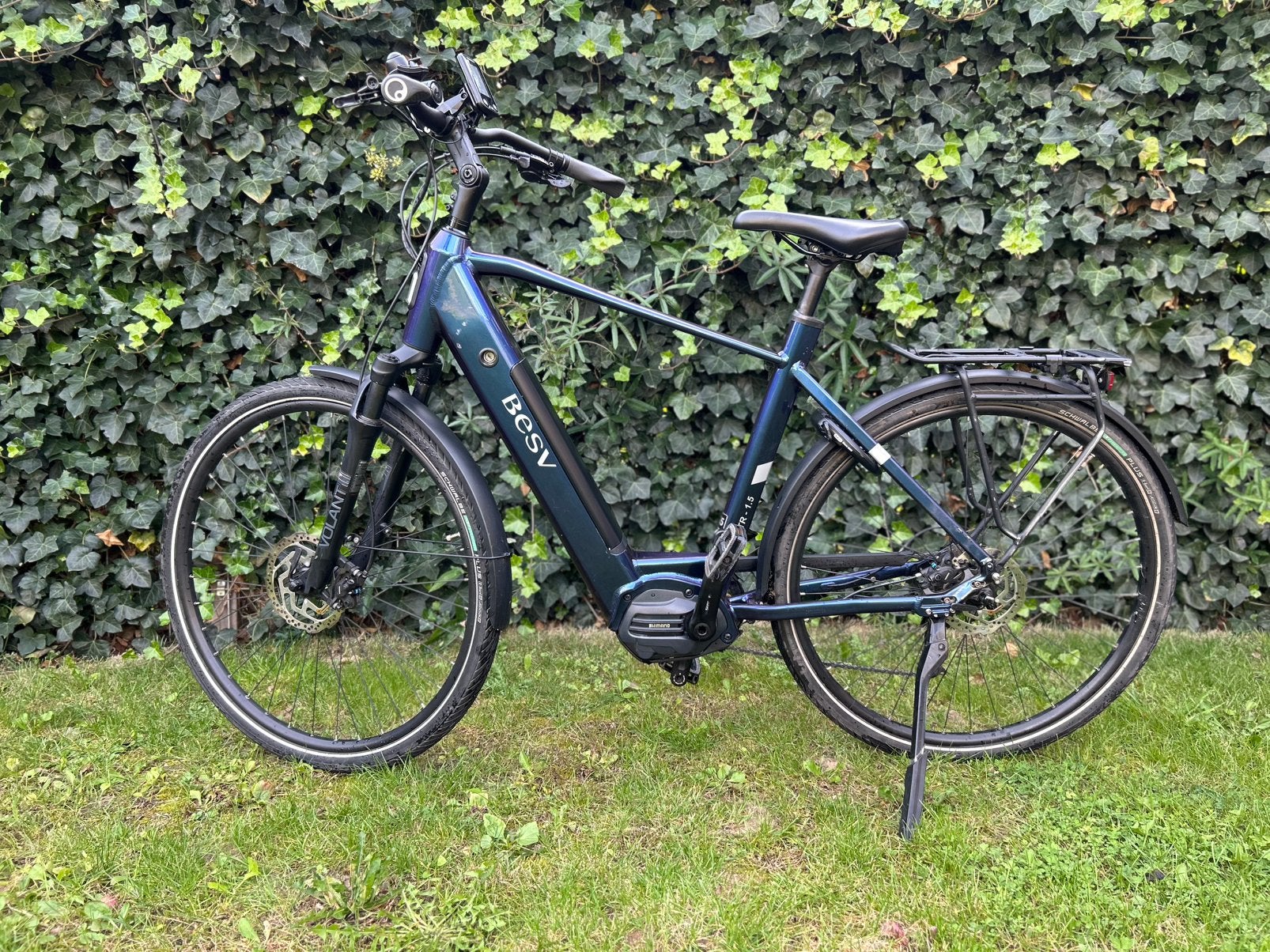 Luxe BESV TR 1.5 Trekking E-bike (Opknapper / Shimano Steps), Gebruikt, 55 tot 59 cm, 30 tot 50 km per accu, Ophalen
