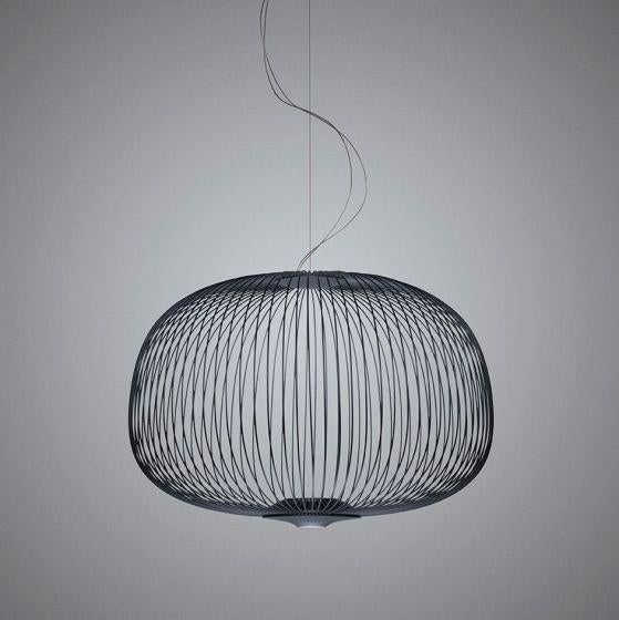 Foscarini hanglamp Spokes 3 my light graphite showroommodel, Ophalen