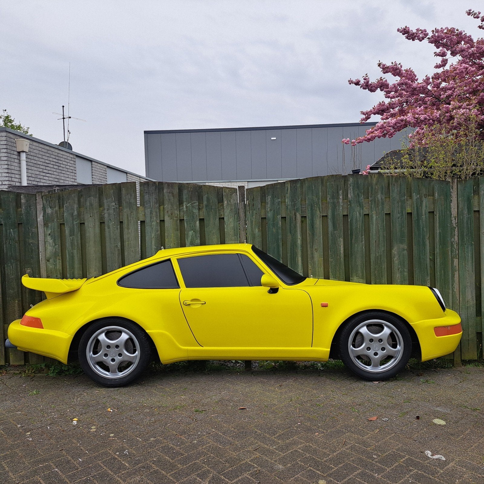 Porsche 911/ 964 Turbo Wanddecoratie, Ophalen, Gebruikt, Reclamebord