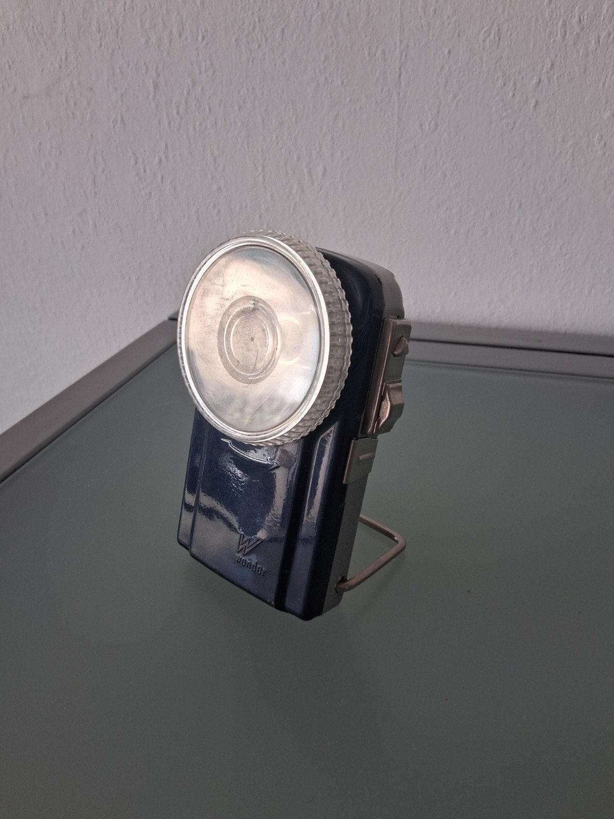Vintage Zaklamp Wonder, Made in France, 4.5V Batterij, Ophalen, Gebruikt, Batterij