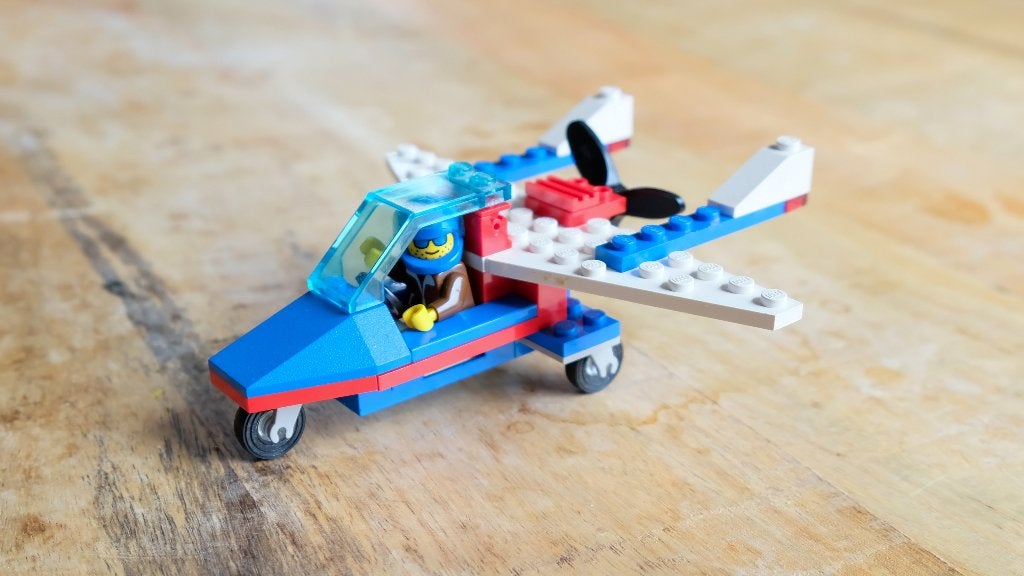 LEGO Classic Town 6536 Aero Hawk, Inclusief minifiguren, Gebruikt, Overige thema's, Lego