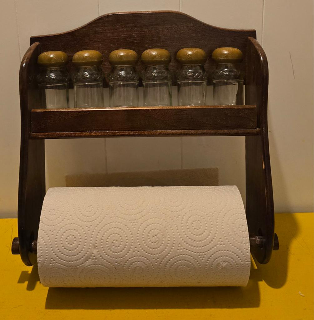 Brocant/landelijk/vintage kruidenrekje, Ophalen of Verzenden