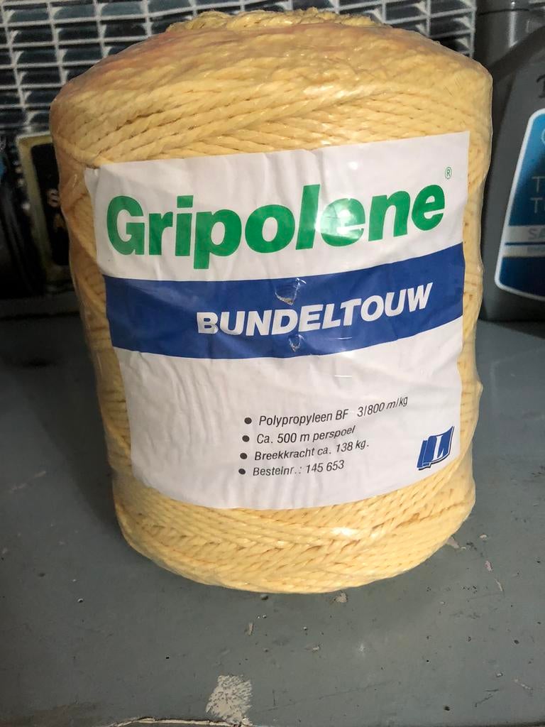Bundel gripolene touw, Ophalen of Verzenden, Zo goed als nieuw