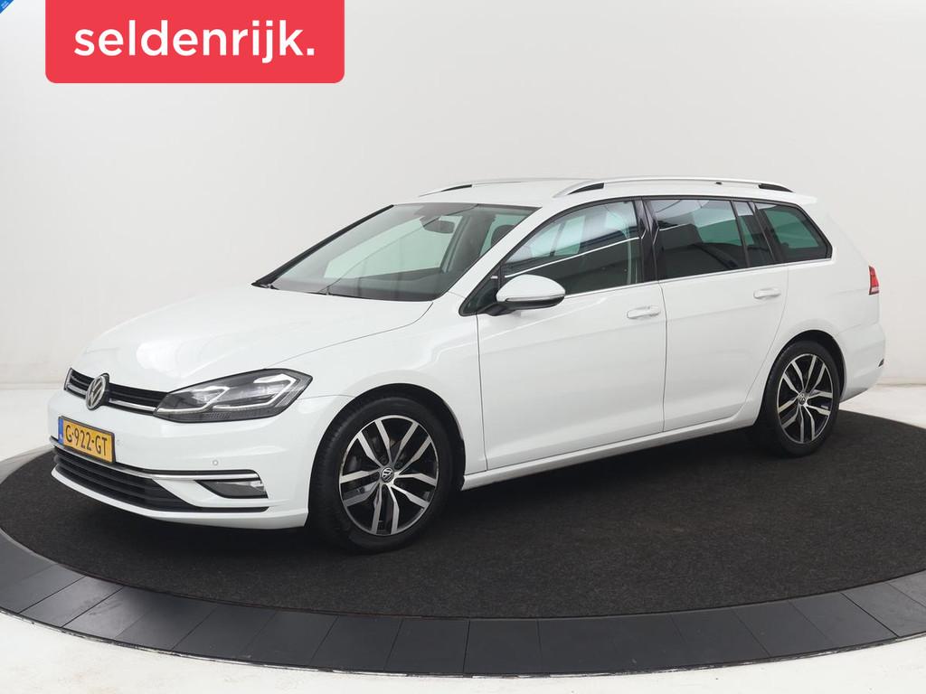 Volkswagen Golf 1.5 TSI Highline | Carplay | Full LED | Trek, Auto's, Voorwielaandrijving, 4 cilinders, 150 pk, Wit