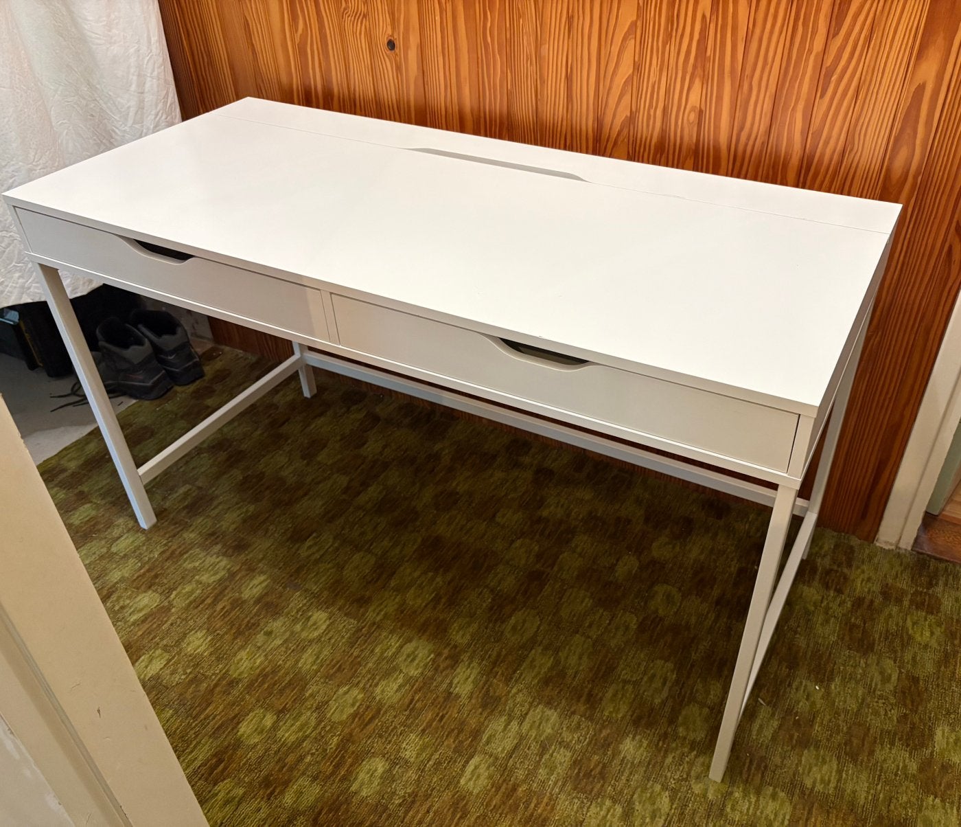Ikea Alex bureau wit, Huis en Inrichting, Ophalen, Gebruikt, Wit