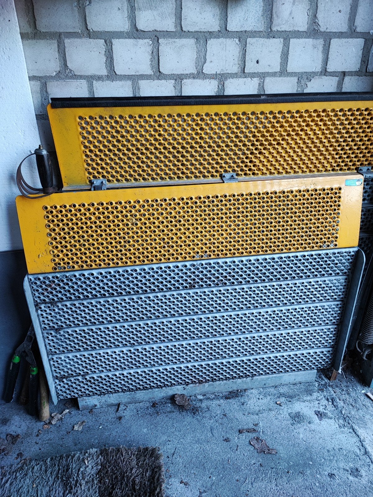 Stevige metalen loopplanken / rijplaten, Ophalen, Zo goed als nieuw, Elektrische rolstoel