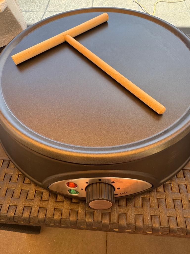 Tchibo Crêpe Maker - Perfect voor heerlijke crêpes, Ophalen of Verzenden, Zo goed als nieuw