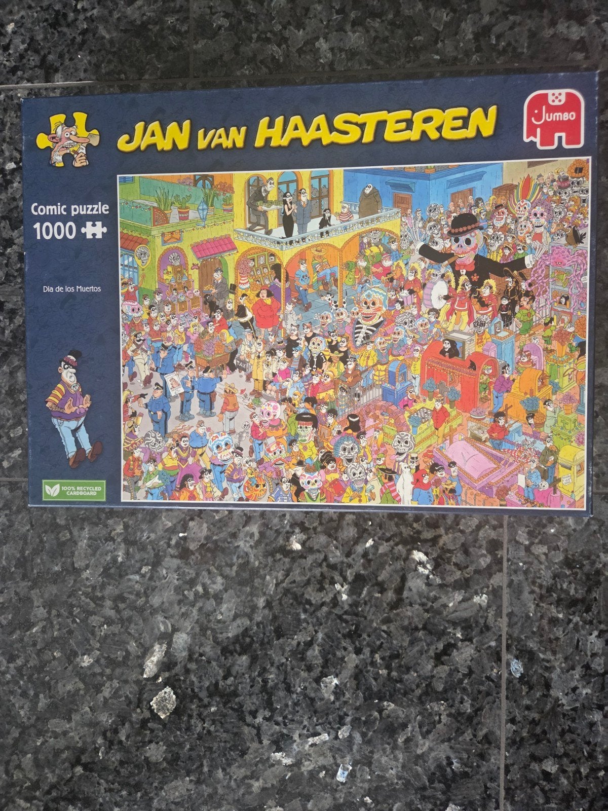 4 Jan van Haasteren puzzels - 1000 stukjes per stuk, Ophalen, 500 t/m 1500 stukjes, Gebruikt, Legpuzzel