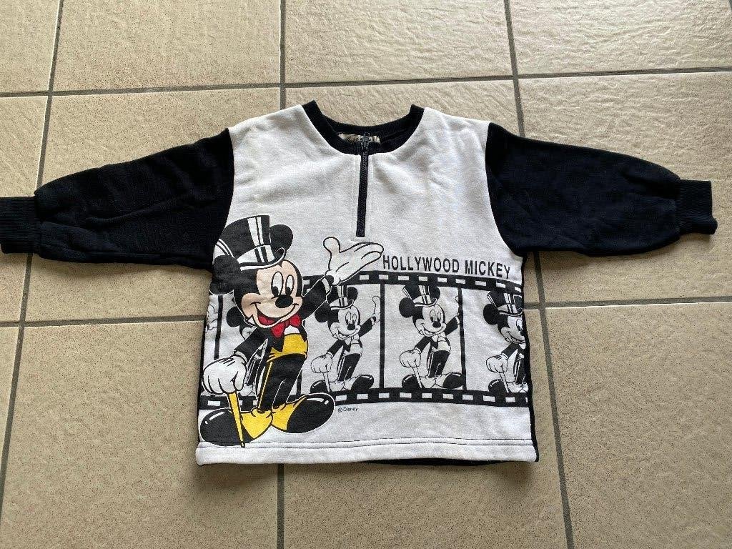 z g a nieuwe sweater Mickey Mouse Hollywood - maat 100, Disney, Meisje, Ophalen of Verzenden, Zo goed als nieuw