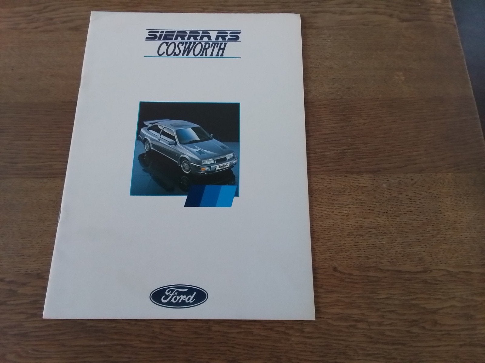 Folder Ford Sierra Cosworth Mei 1986, Ophalen of Verzenden, Zo goed als nieuw, Ford