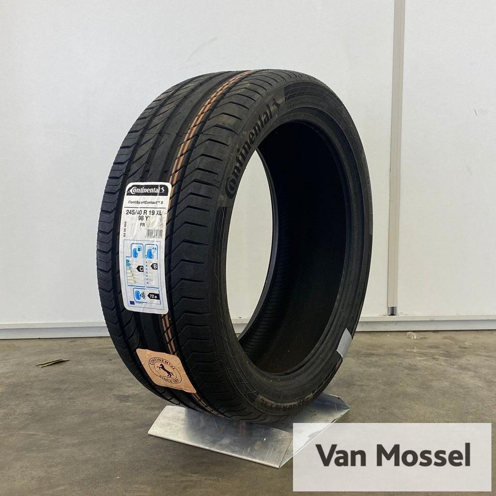 Continental ContiSportContact 5 245/40/R19 98Y XL, 19 inch, -, -, Ophalen of Verzenden
