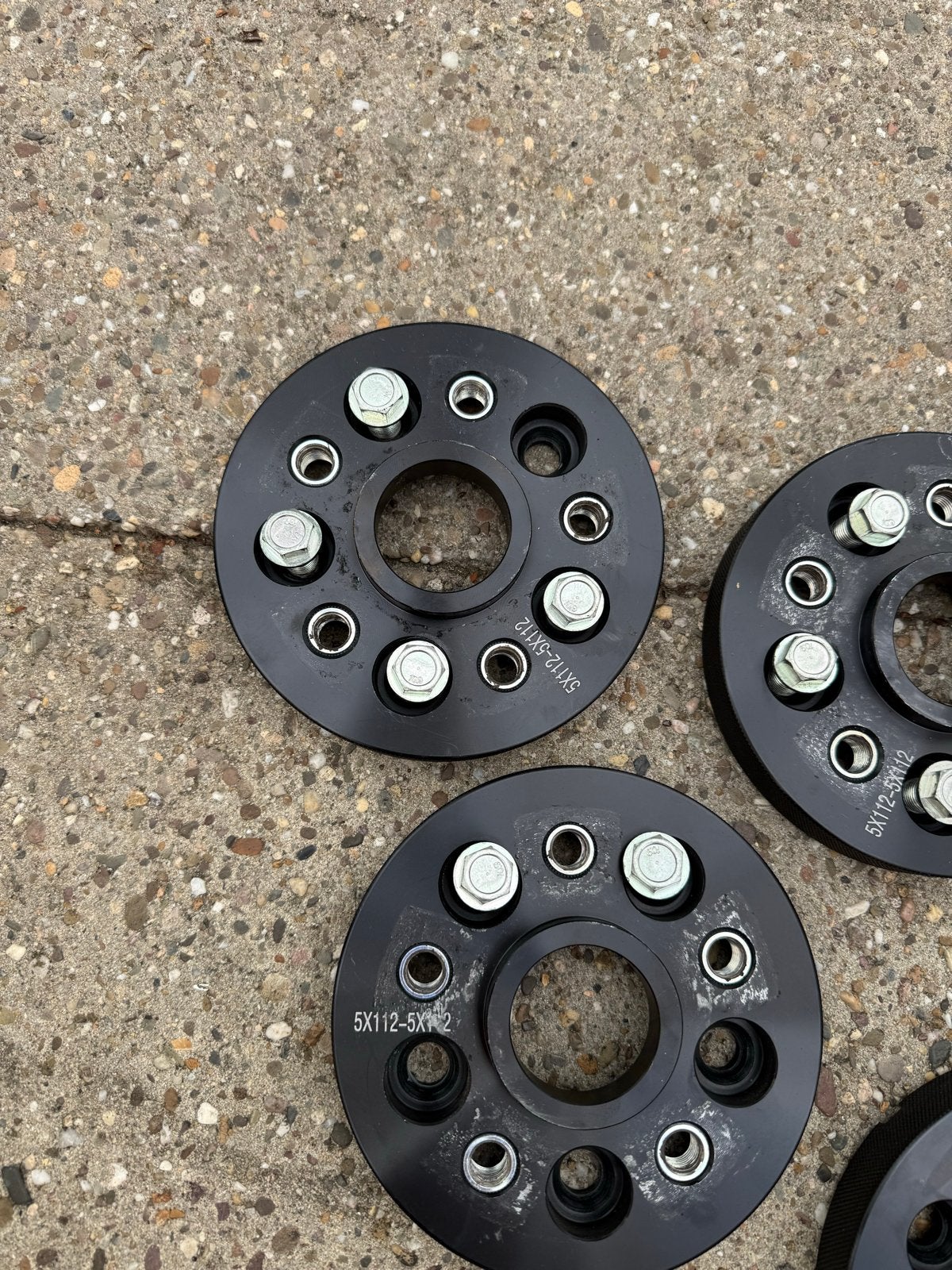 Spacers 5x112 - 22 mm.Slechts een week gebruikt, Ophalen of Verzenden, Gebruikt