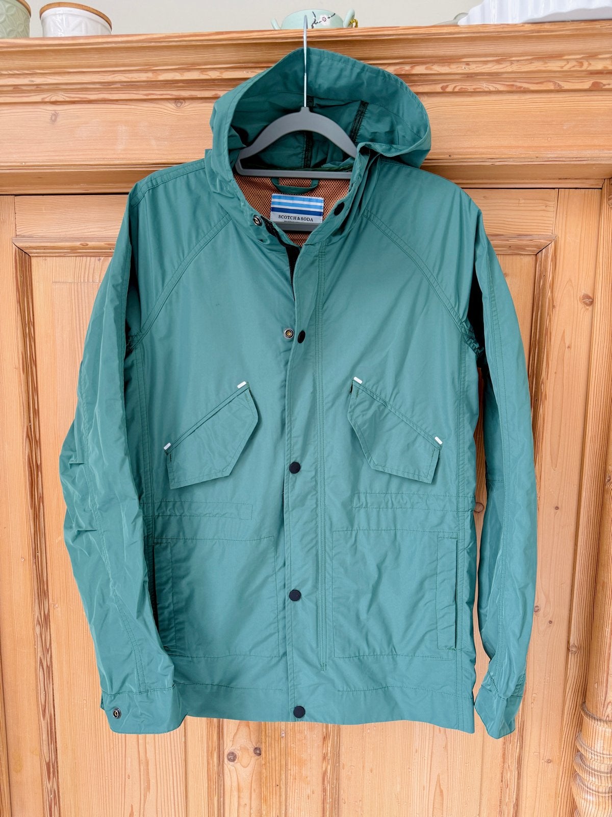 Mooie Scotch & Soda zomerjas regenjas, maat 176, Ophalen of Verzenden, Zo goed als nieuw, Jongen, Jas