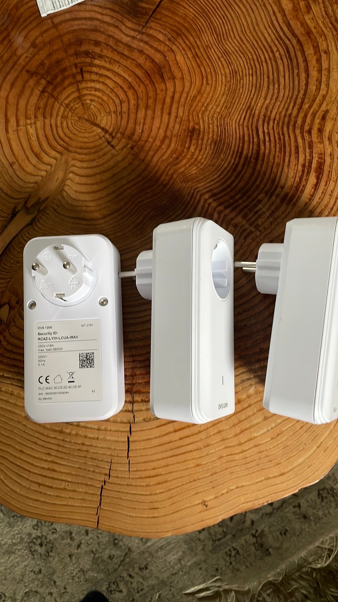 3 originele Devolo DVS 1200 Powerline adapters., Ophalen of Verzenden, Zo goed als nieuw