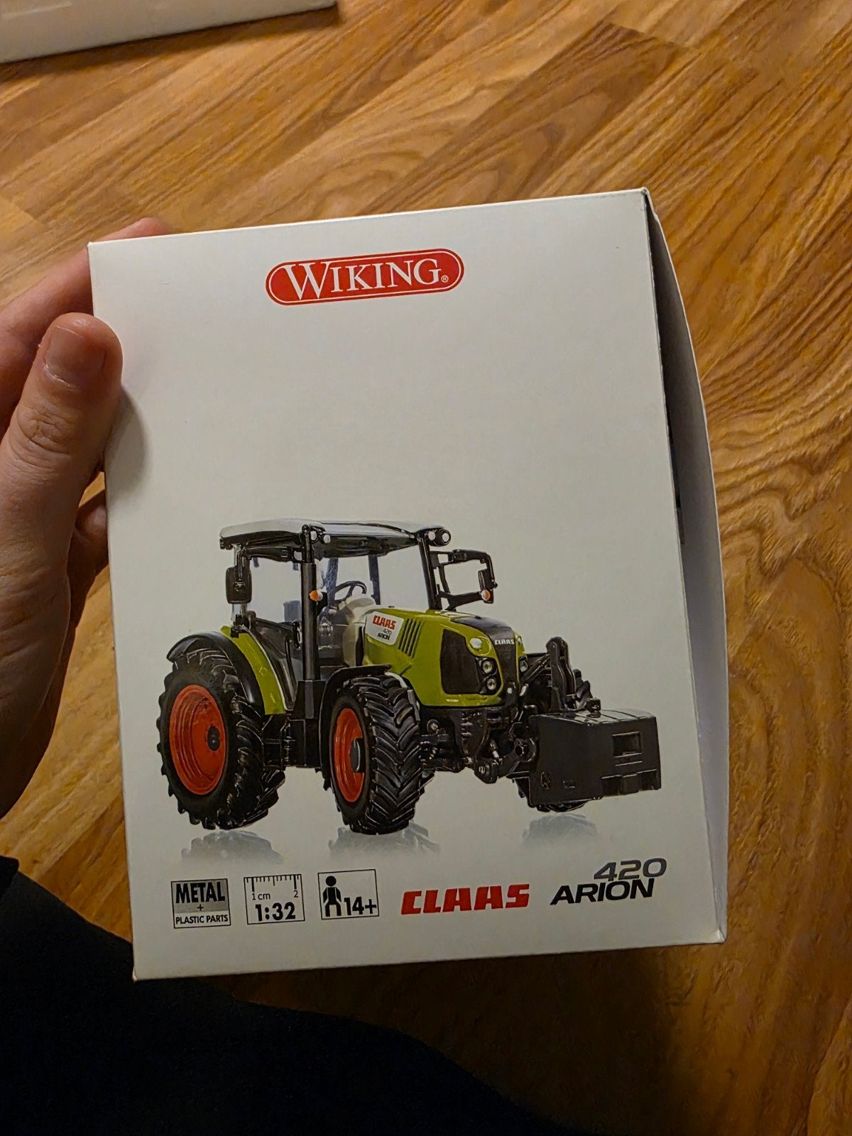 Wiking Claas Arion 420 Tractor 1:32 Model, Ophalen of Verzenden, Nieuw, Tractor of Landbouw