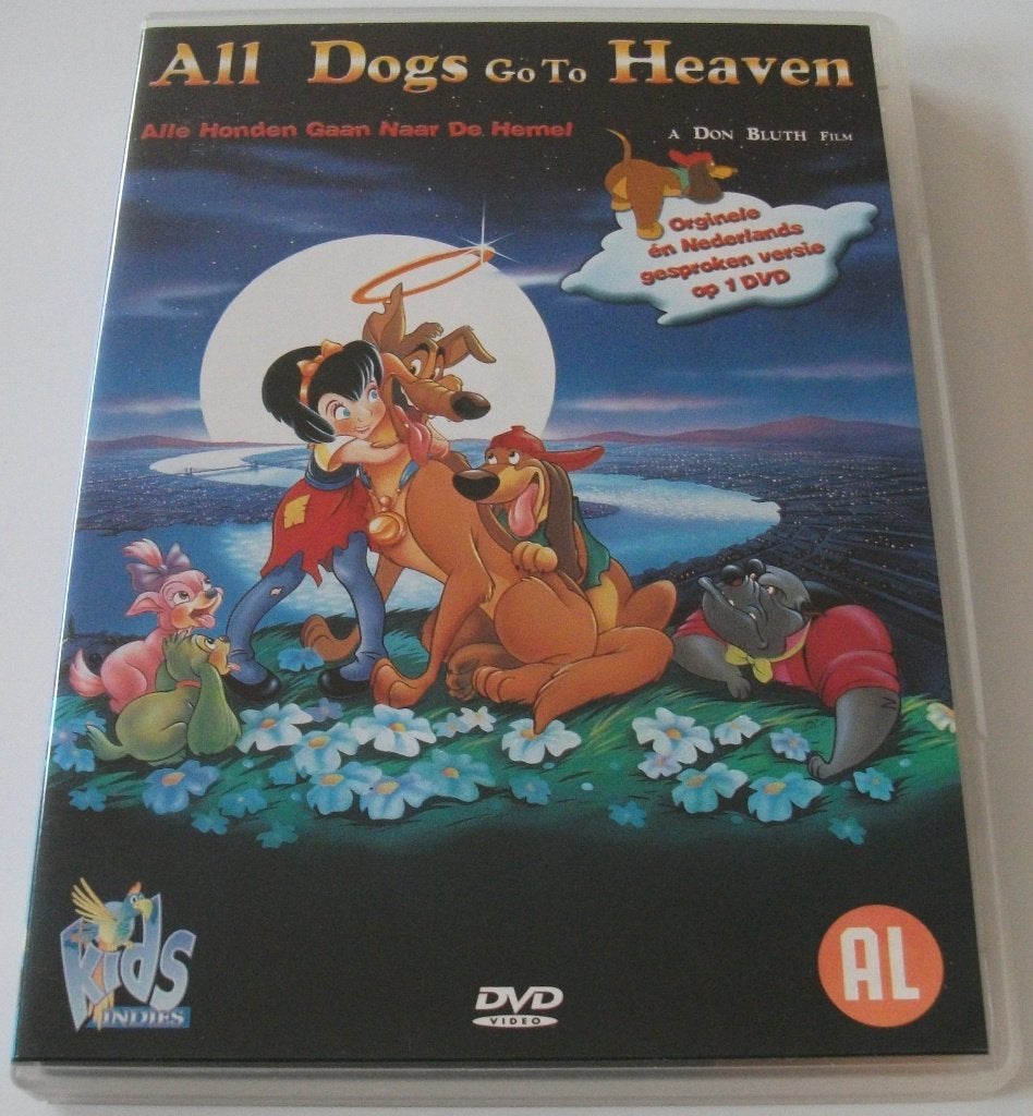 Dvd *** ALL DOGS GO TO HEAVEN ***, Cd's en Dvd's, Avontuur, Alle leeftijden, Nederlands, Ophalen of Verzenden