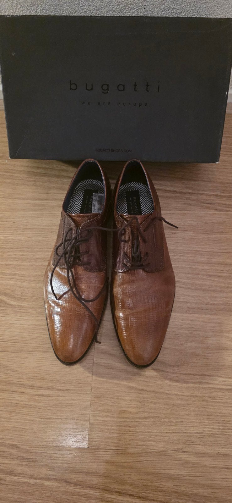 Bugatti Nette Schoenen - Maat 46- Bruin, Bugatti, Bruin, Ophalen of Verzenden, Gedragen