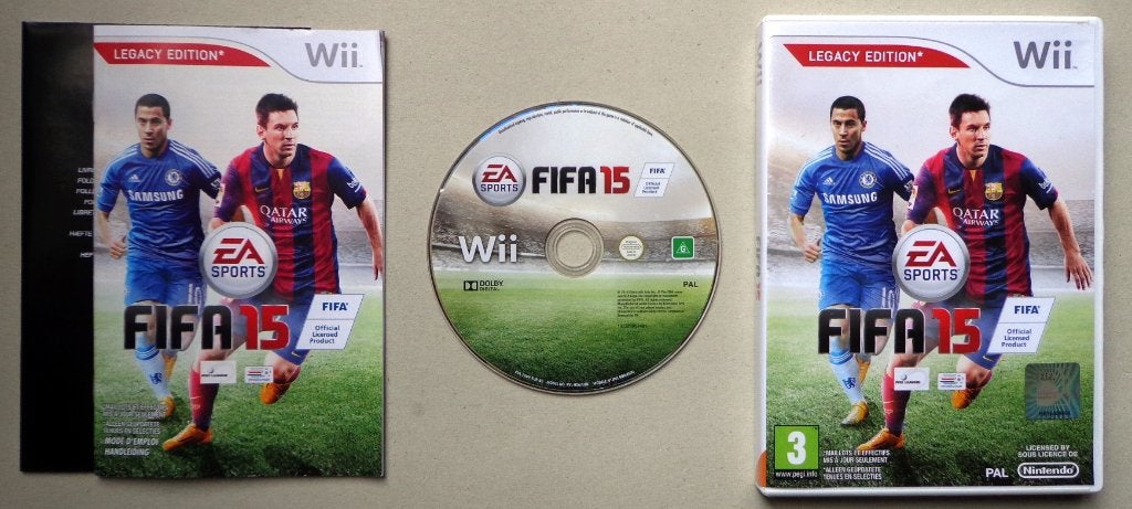 FIFA 15 voor de Nintendo Wii Compleet, 2 spelers, Ophalen of Verzenden, Zo goed als nieuw, Vanaf 3 jaar