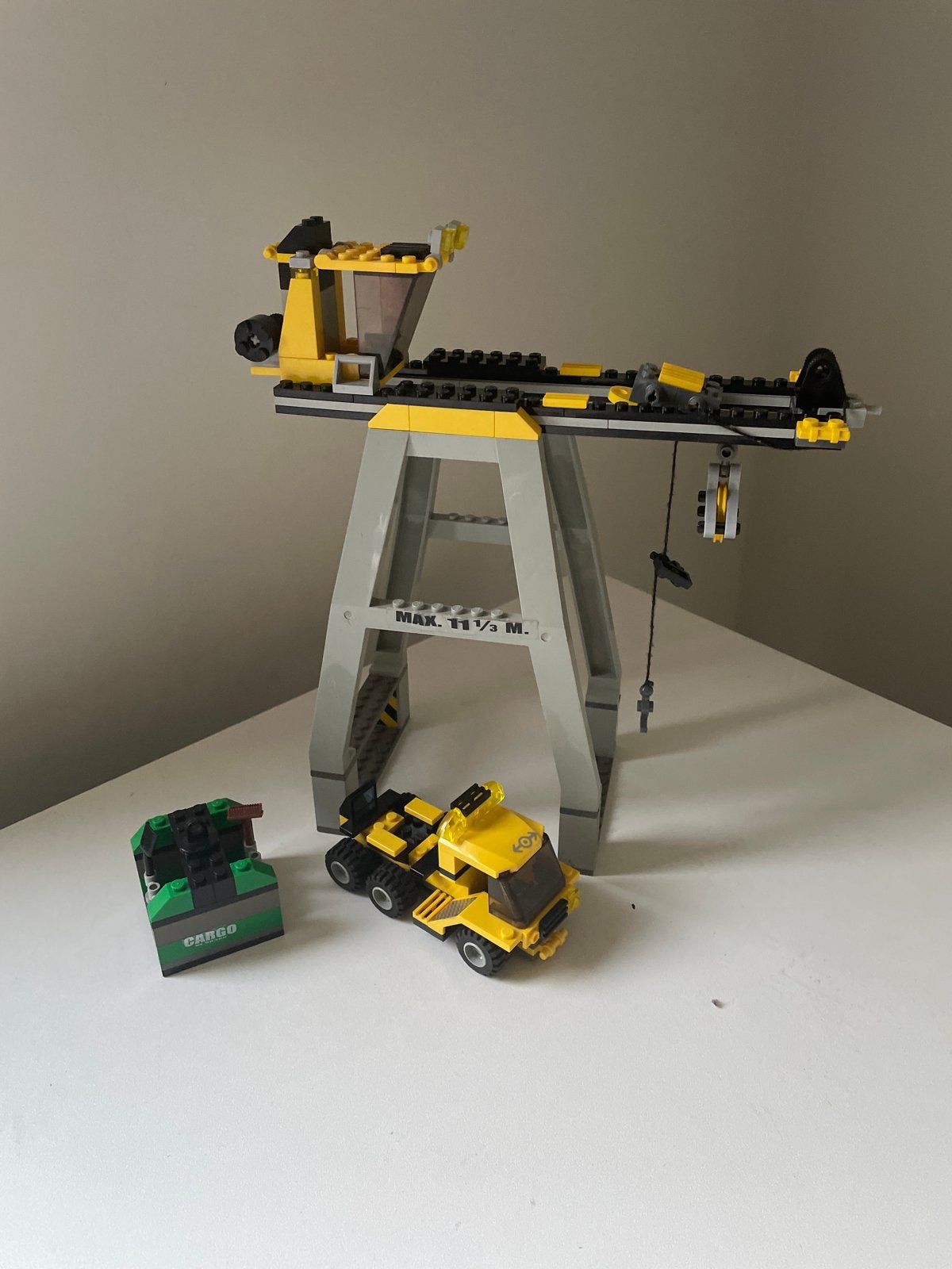Lego cargo kraan 4514, Ophalen of Verzenden, Gebruikt, Overige merken