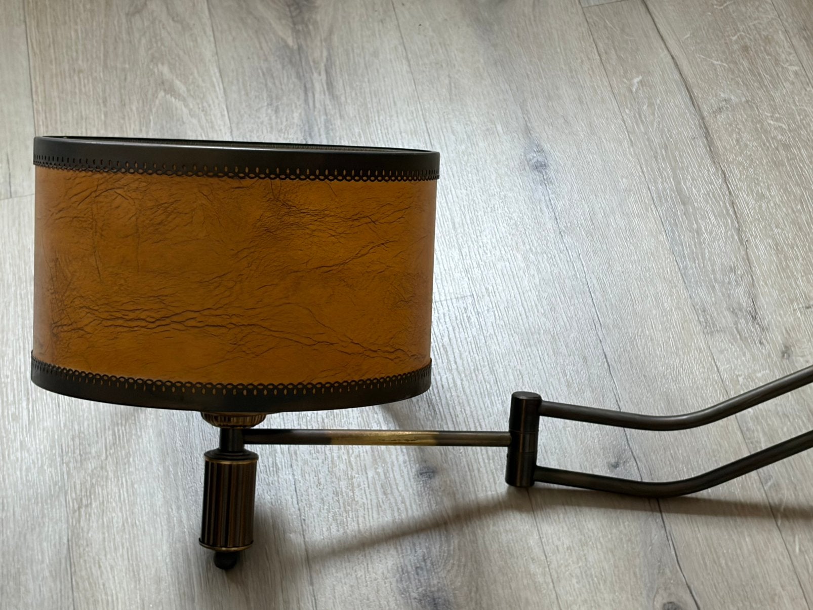 Vintage schaarlamp, Huis en Inrichting, Ophalen of Verzenden, Zo goed als nieuw