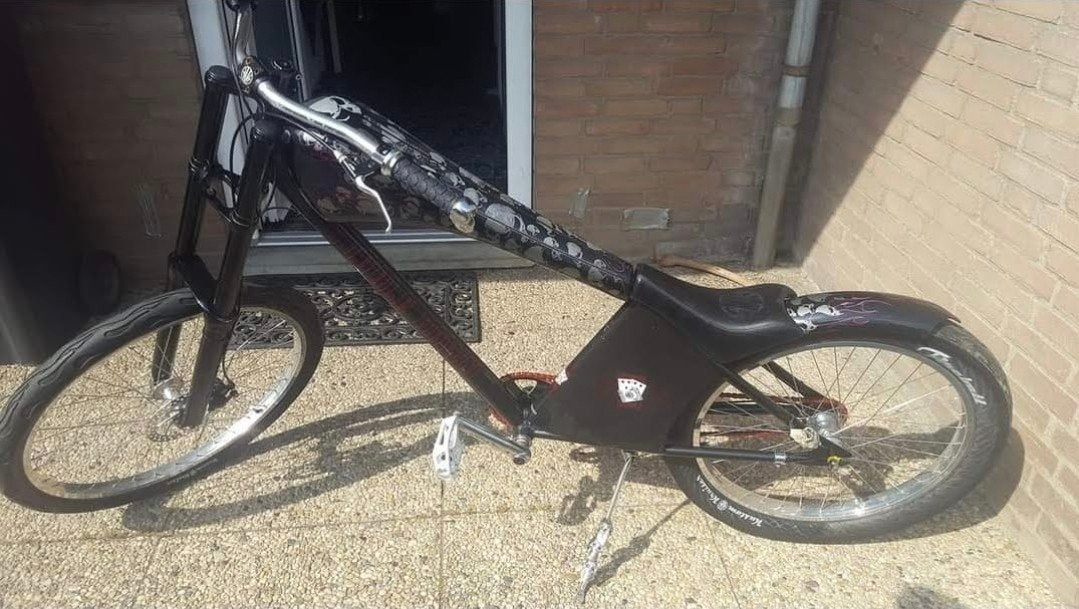 Unieke Chopper Fiets - Custom Design, Ophalen, Gebruikt, Onbekend
