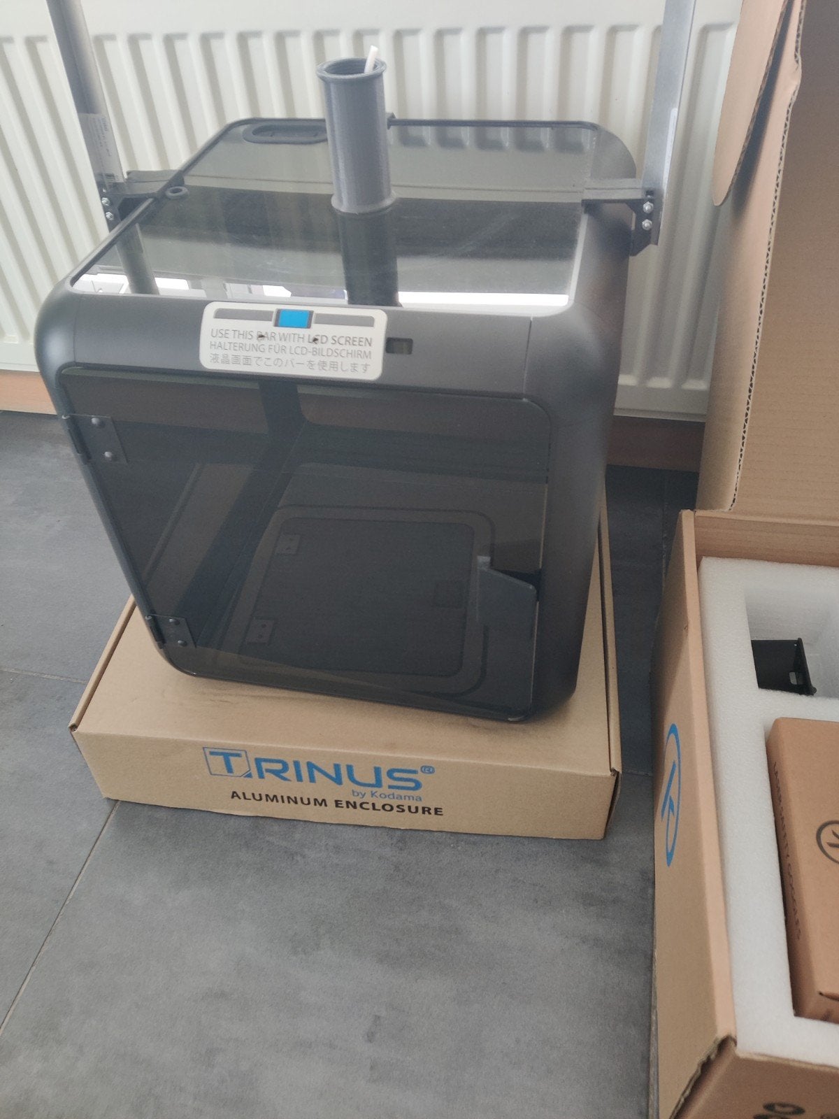 Kodama Trinus 3D printer met enclosure en laser graveerder, Ophalen, Gebruikt, Kodama Trinus, Filament