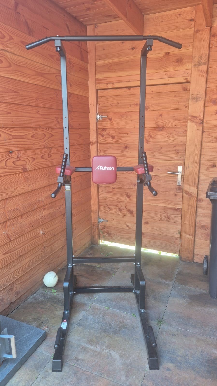 RUFFMAN Krachtstation Pull up Station, Sport en Fitness, Fitnessmaterialen, Ophalen, Zo goed als nieuw, Benen, Overige typen