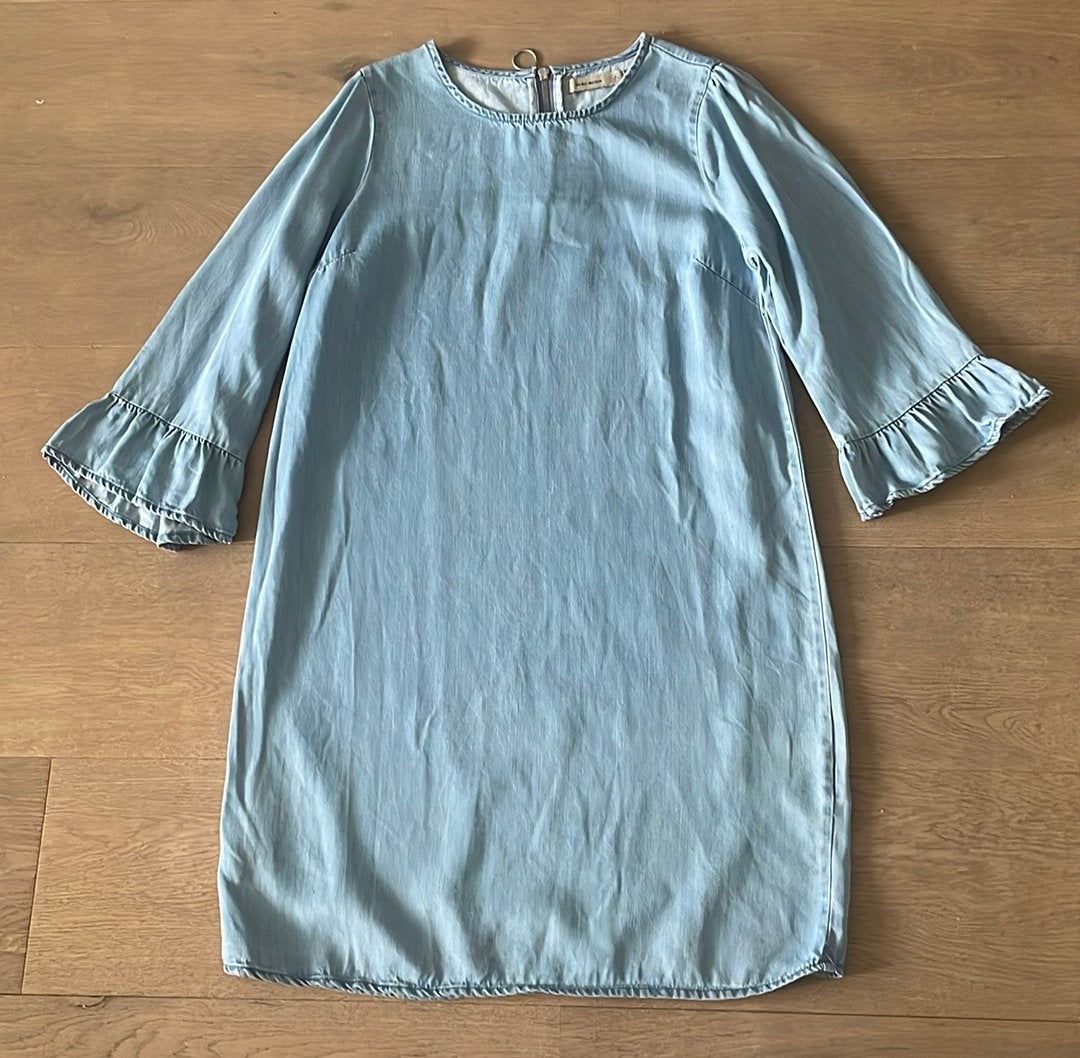 Spijkerjurk spijkerstof jurkje maat S Vero Moda, Maat 38/40 (M), Blauw, Ophalen of Verzenden, Zo goed als nieuw