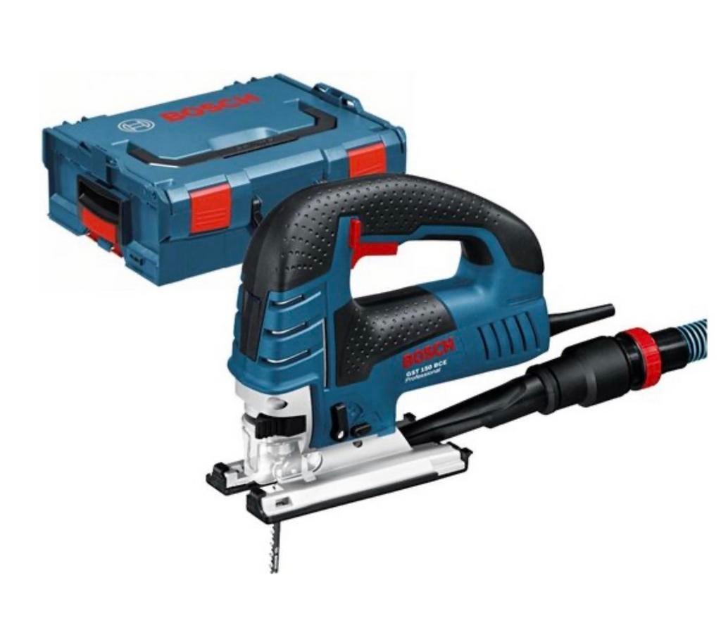 Bosch GST150BCE DECOUPEERZAAG 2 keer gebruikt, Decoupeerzaag, Ophalen of Verzenden, Zo goed als nieuw, 30 tot 70 mm