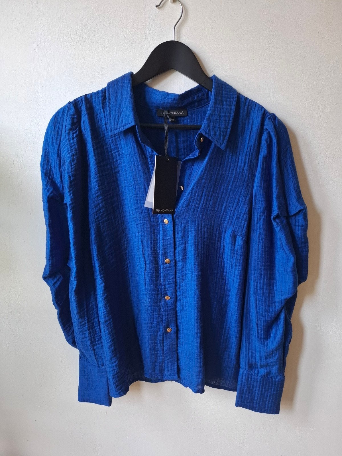 Tramontana blouse helderblauw maat 38, Maat 38/40 (M), Blauw, Tramontana, Nieuw