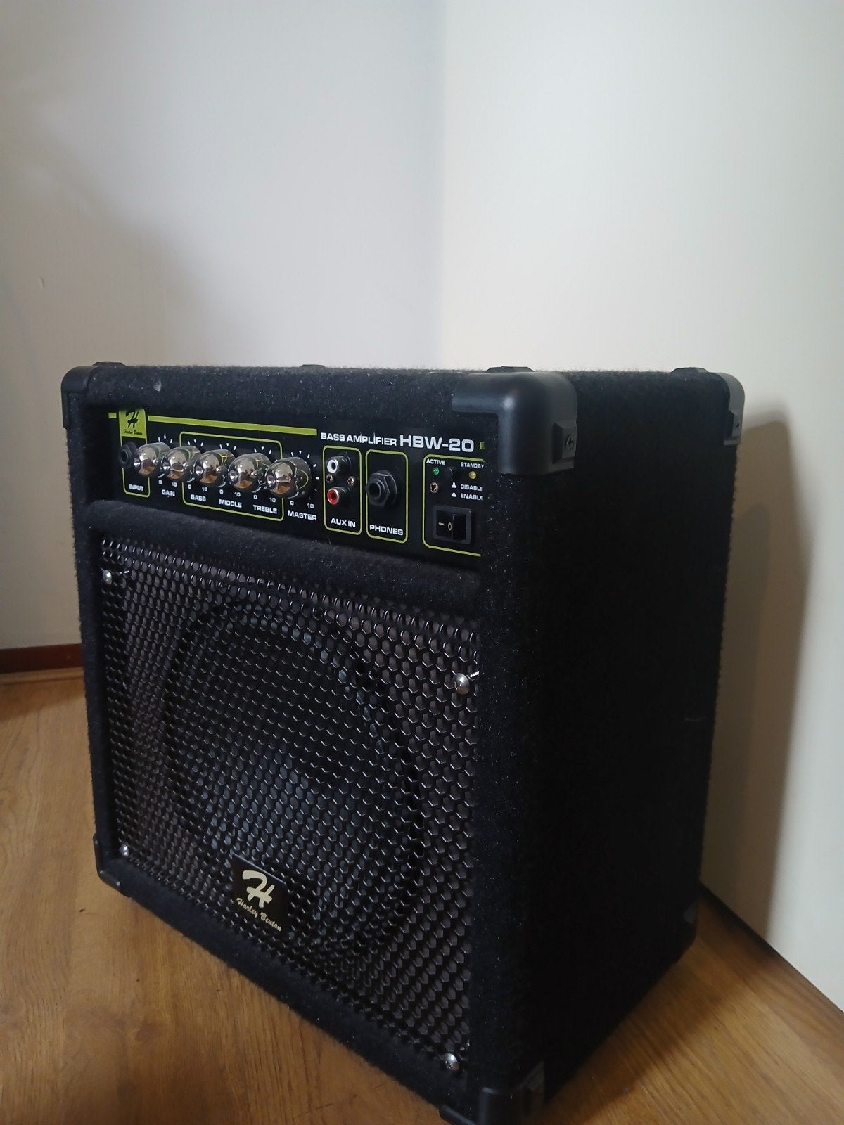 Harley Benton HBW-20, Muziek en Instrumenten, Versterkers | Bas en Gitaar, Ophalen, Zo goed als nieuw, Minder dan 50 watt