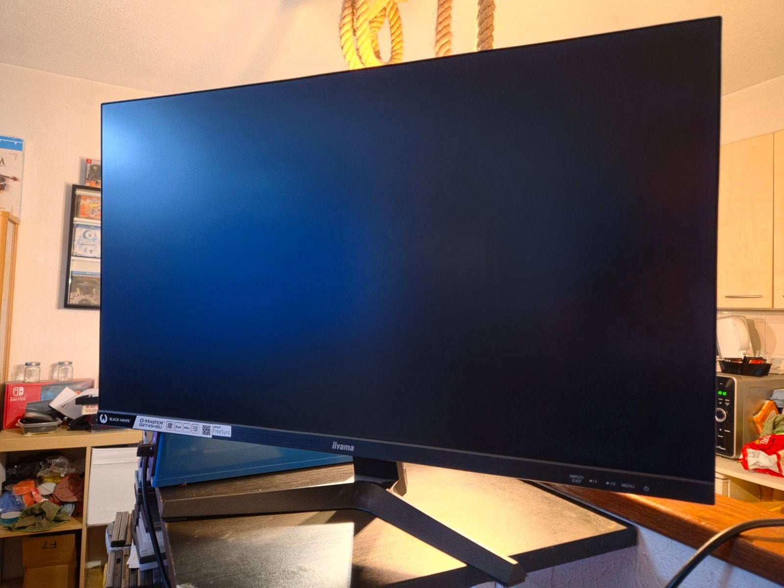 Iiyama G-Master G2745HSU-B1 Zwart, Computers en Software, Monitoren, Ingebouwde speakers, IPS, Full HD, Minder dan 1 ms