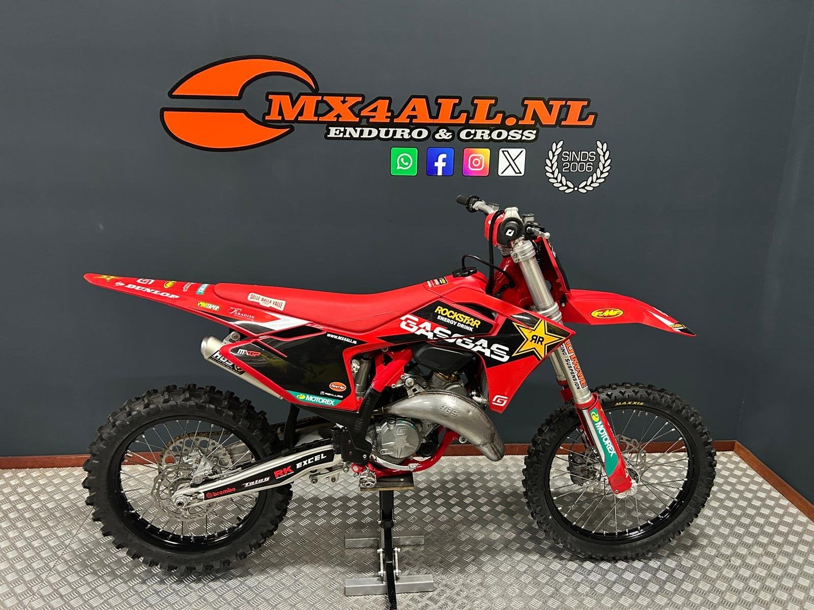 KTM Gas Gas MC 125 2025 TBi 2-takt E-start VHM / HGS / Facto, Bedrijf, Crossmotor, 125 cc