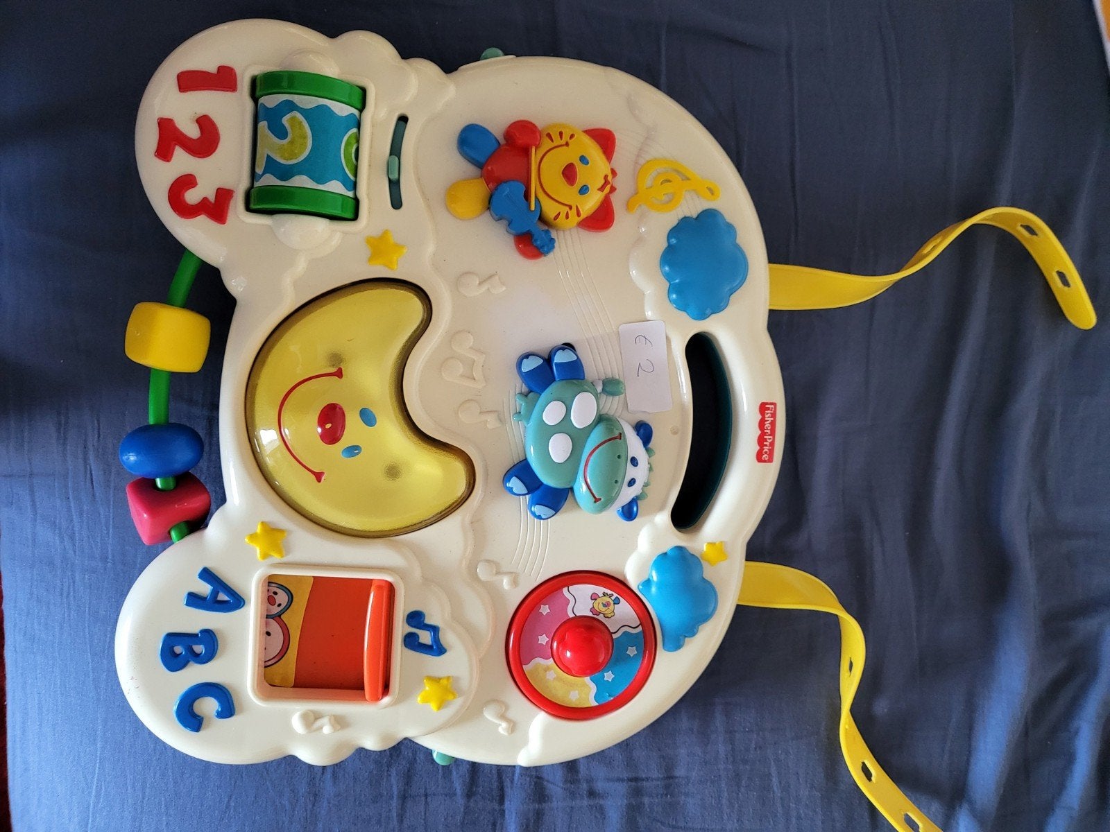 Fisher-Price baby speelpaneel met geluid en licht, Kinderen en Baby's, Ophalen of Verzenden, Gebruikt, Speelset, Met licht